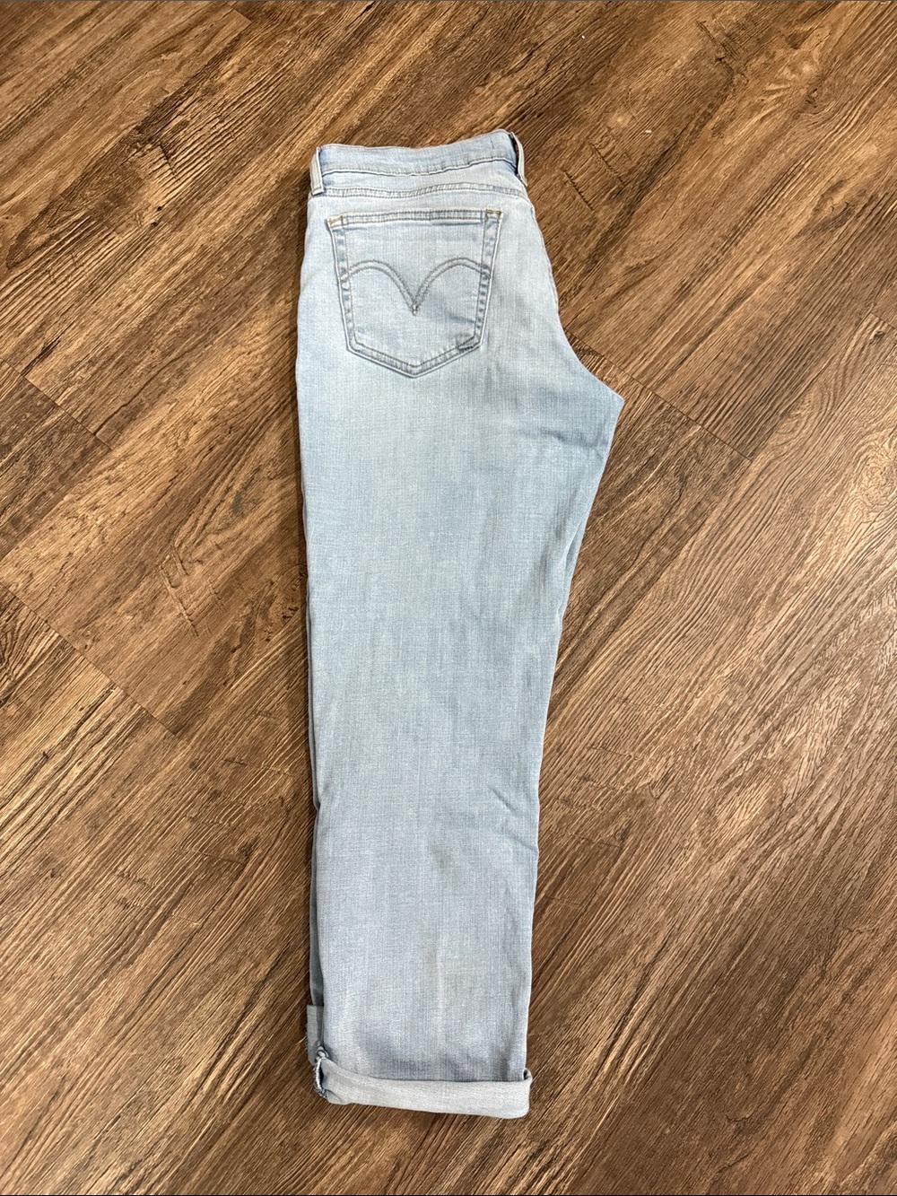 Levi's Light Blue Boyfriend Jeans